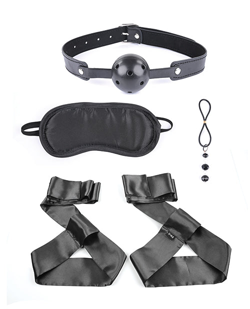 Shadow Secrets Bondage Kit with Satin Restraints & Blindfold