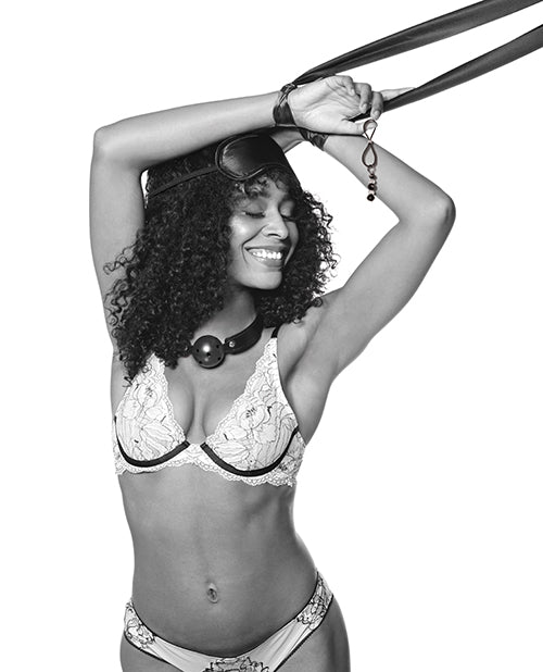 Shadow Secrets Bondage Kit with Satin Restraints & Blindfold