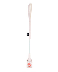 Sex and Mischief Bondage Crop Playful Peach Cutout Sturdy Handle for Sensation Play and Bedroom Fun