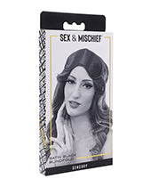 Sex & Mischief Satin Blindfold - Black