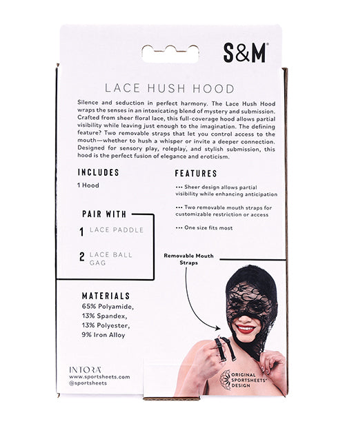 Sex & Mischief Lace Hush Hood