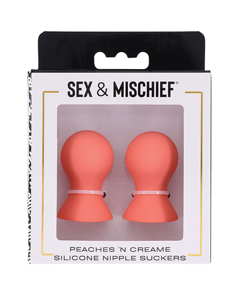 Peaches 'n CreaMe Silicone Nipple Suckers for Sensual Stimulation