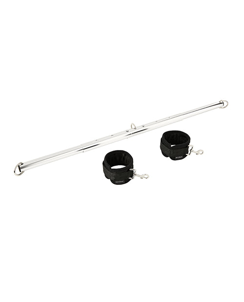 Expandable Spreader Bar & Adjustable Cuffs Set for Bondage Restraint