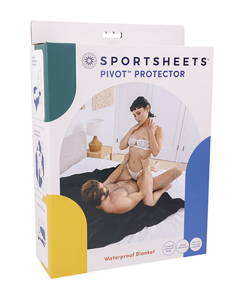 Pivot Position Aid Waterproof Blanket Hook and Loop Compatible Soft Exterior for Mess-Free Intimate Play