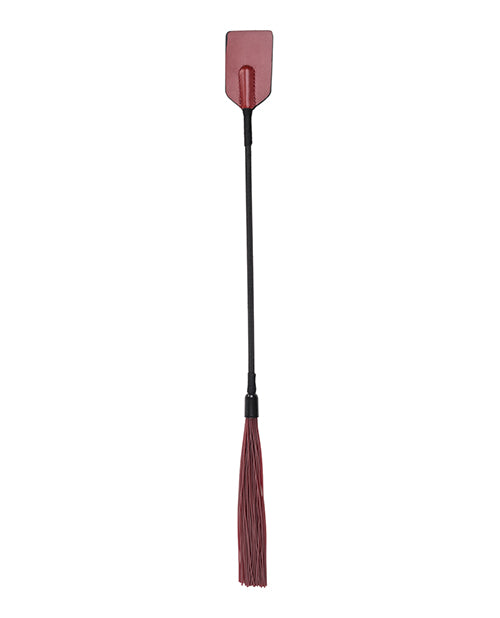 Saffron Bondage Restraint Double-Sided Paddle with Faux Leather for Sensory Play and Travel-Friendly Use