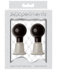 Sexperiments Bondage Blindfolds & Restraints Nipple Suckers Nickel-Free Metal for Increased Nipple Sensitivity