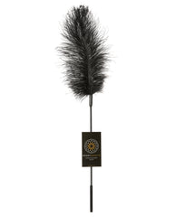 Sportsheets Bondage Blindfolds & Restraints Ostrich Feather Tickler 16-Inch Wand for Sensual Teasing and Couples Play