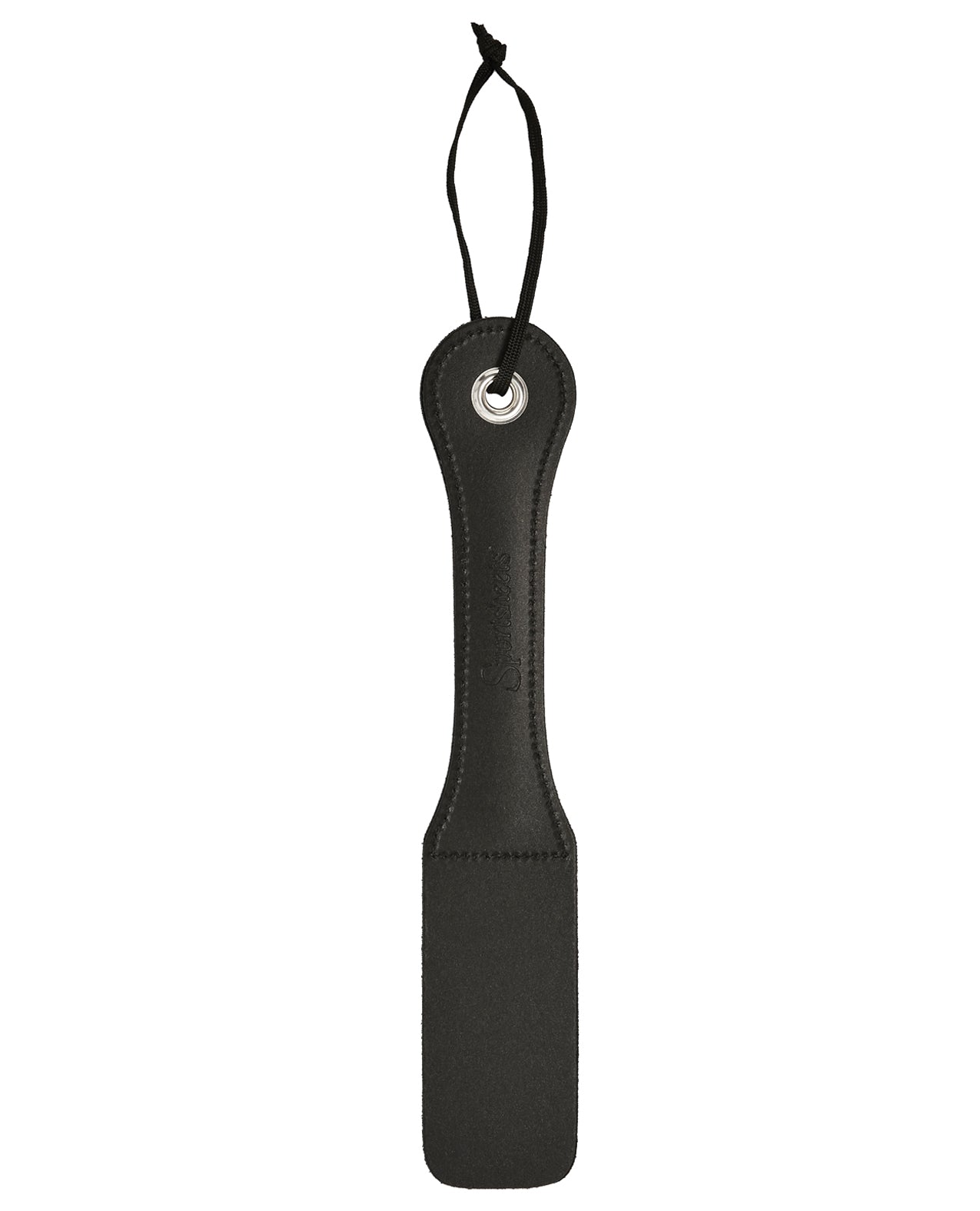 Sportsheets Leather Impression Paddle with S-L-U-T Lettering