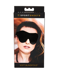 Sportsheets Bondage Blindfold Ultra-Soft Adjustable Comfort for Sensory Deprivation Play