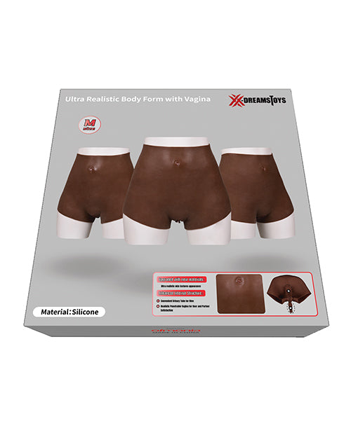 XX-Dreamtoys Silicone Vagina Form Realistic Texture Butt Lifting for Gender Affirmation