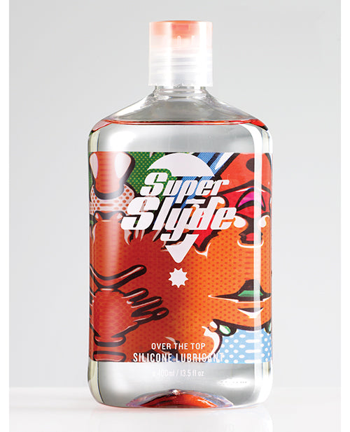 SuperSlyde Lubricant Silicone Long-Lasting Hypoallergenic Formula for Sensitive Skin and Latex Compatibility
