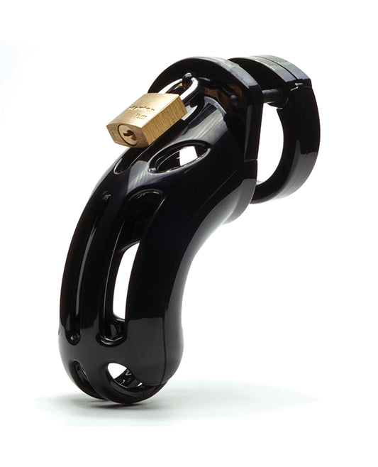 CB-6000 chastity device medical-grade polycarbonate adjustable U-ring brass lock for secure long-term comfort