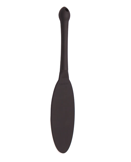 Tantus Silicone Paddle Thin Surface Ergonomic Insertable Handle for Precise Impact Play