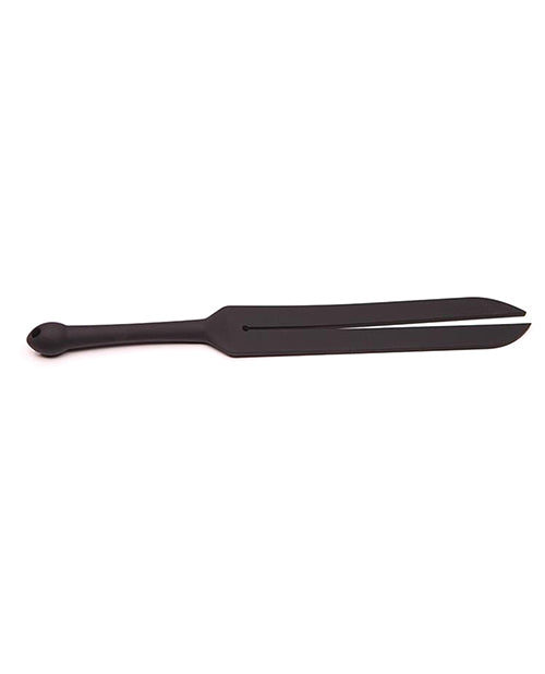 Tantus Silicone Paddle Tawse Small with Ergonomic Handle and Insertable Design for Precise Impact Play