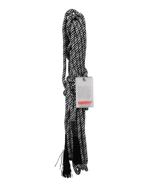 Tantus Bondage Rope 30 ft Silver Polyester Durable Strong for Safe BDSM Restraint Play