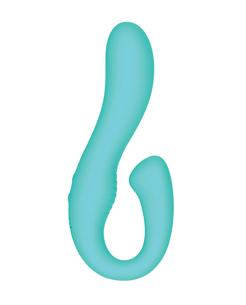 Chéri Dual Action Vibrator - Teal