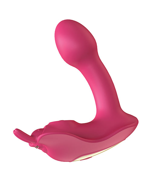 Honey Ryder Dual Action Thumping & Vibrating Rabbit - Pink