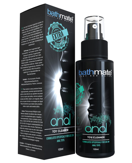 Bathmate Anal Toy Cleaner alcohol-free antibacterial spray for safe and effective anal toy hygiene