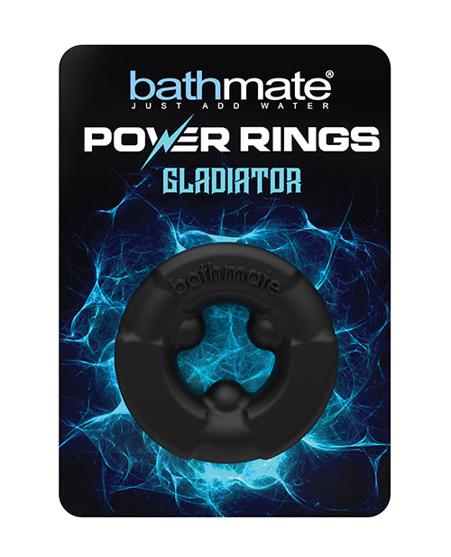 Bathmate Penis Enhancement Gladiator Cock Ring Flexible Elastomax Material for Enhanced Performance and Comfort