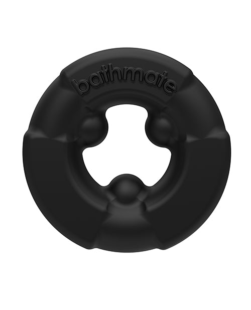 Bathmate Gladiator Cock Ring – Black Flexible Power Ring for Enhanced Performance
