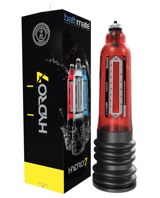 Bathmate Penis Enhancement Pump Red Hydropump with Water Technology for Beginner Penile Wellness