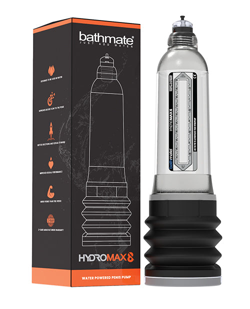 Bathmate Penis Enhancement Pump with Clear Cylinder and Hydro Technology for Size Gains and Firm Erections