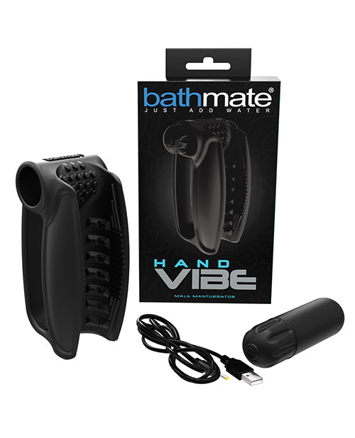 Bathmate Vibrating Masturbator Sleeve with Super-Soft Silicone and 10 Vibration Modes for Intense Solo Stimulation