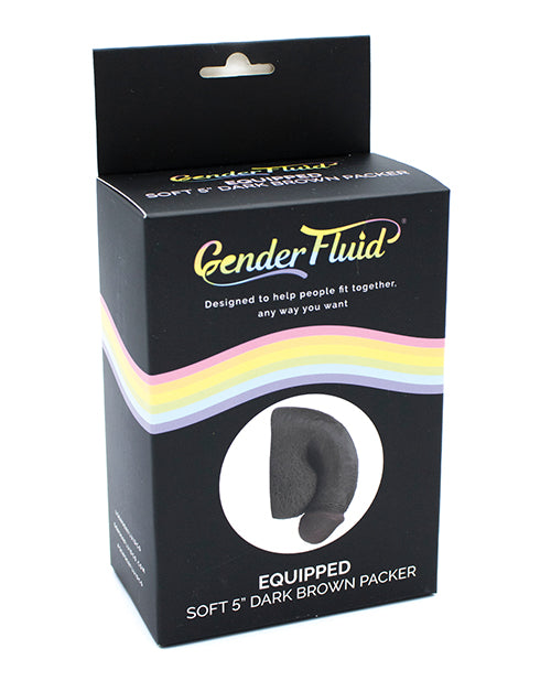 Gender Fluid Soft Packer Prosthetic with Lifelike Detailing and Flexible Design for Realistic Packing