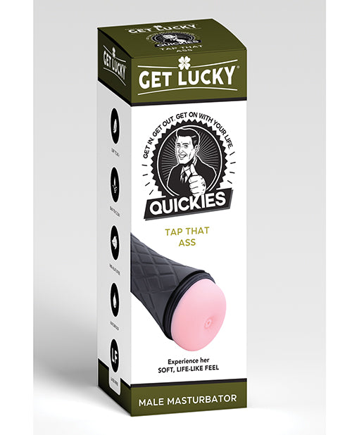 Get Lucky Masturbator Realistic Anal Design Ultra-Soft Textured Sleeve for Intense Stimulation