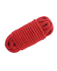 Hello Sexy! Bondage Rope super-soft three-strand twist in Tiger Lily color for versatile restraint play