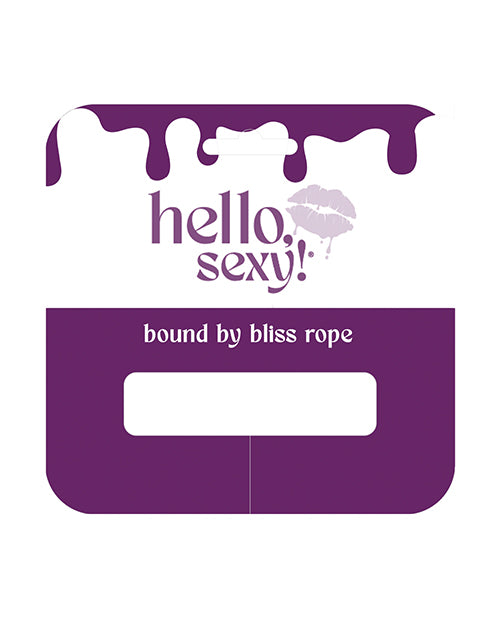 Hello Sexy! Bound By Bliss Bondage Rope - Lilac