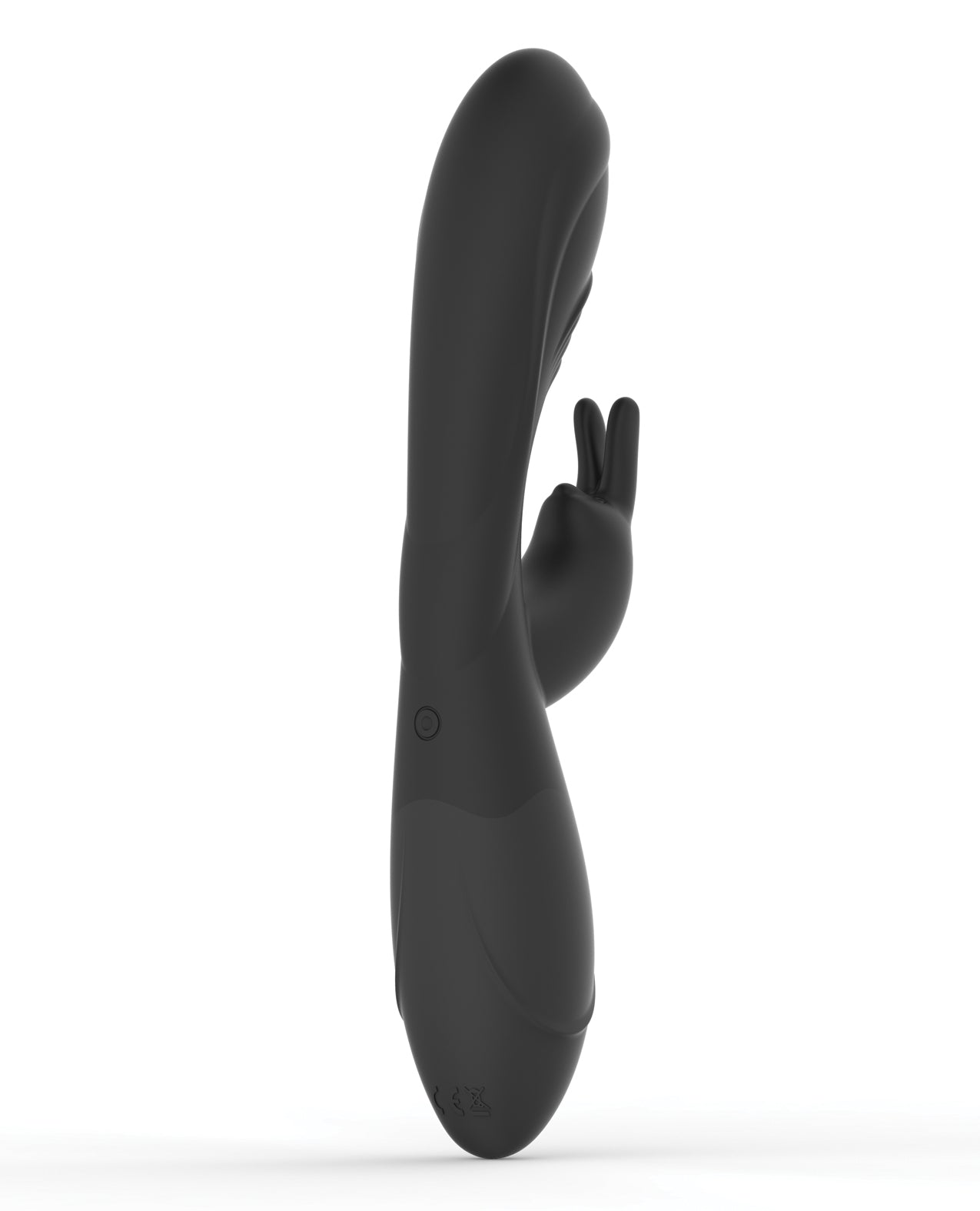 Voodoo Money Bunny 10X Wireless Vibrator in Solid Black Silicone