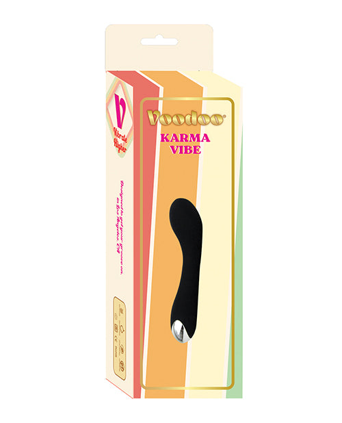 Voodoo Vibrator Curved 10x Vibration Settings Waterproof Silicone for Intimate Pleasure