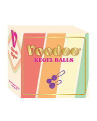 Voodoo Kegel Balls Pack Weighted Pelvic Floor Trainers Waterproof Hypoallergenic for Intimate Wellness and Bladder Control
