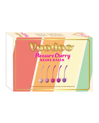Voodoo Sexual Enhancers Cherry Shaped Silicone Kegel Balls with Multi-Weight Pack for Pelvic Floor Training