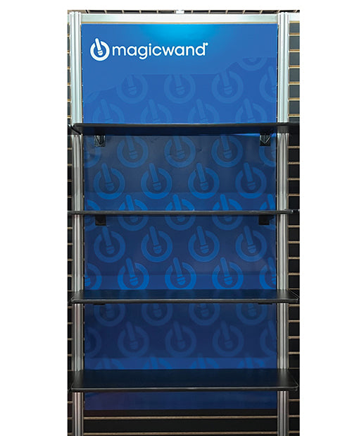 Magic Wand Slatwall Skin Display Accessory with Durable Construction for Retail Merchandising
