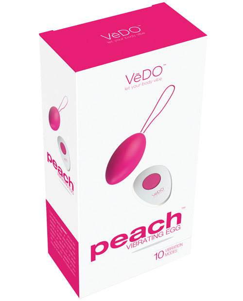 VeDO Egg Stimulator Remote-Controlled 10 Vibration Modes Silicone for Pelvic Muscle Toning and Discreet Pleasure