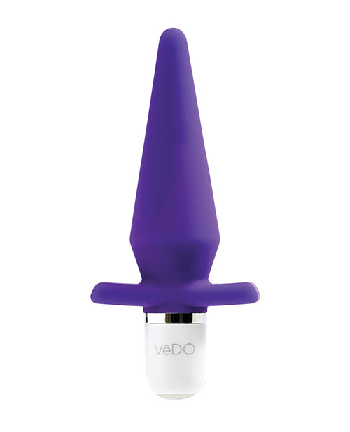 VeDO Rio Anal Vibe – Tapered Waterproof Silicone Anal Vibrator in Indigo