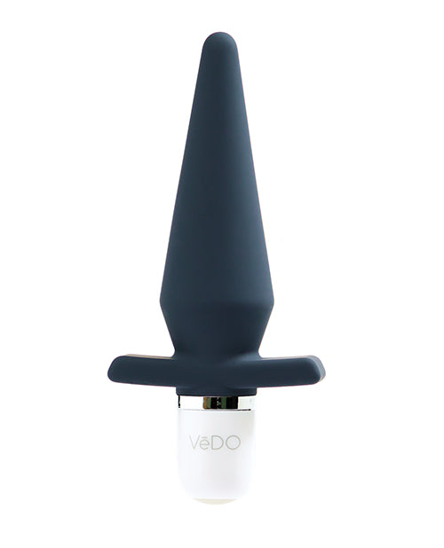 VeDO Rio Anal Vibe – Just Black Silicone Vibrator with 10 Modes