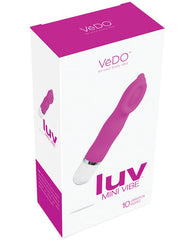 VeDO Stimulator Mini Vibe with Silky Silicone and 10 Vibration Modes for Clitoral Pleasure