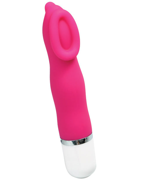 VeDO Luv Mini Vibe Pink Silicone Clitoral Stimulator with 10 Modes