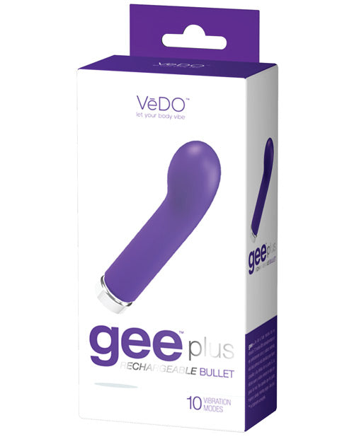 VeDO Vibrator Curved G-Spot Design Rechargeable Silicone for Intense Stimulation