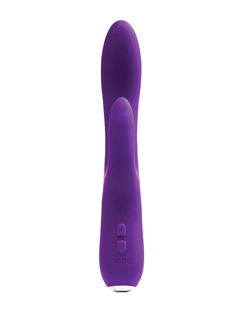 VeDO Rockie Dual Vibe with 12 Vibration Modes and Flexible Clitoral Tickler