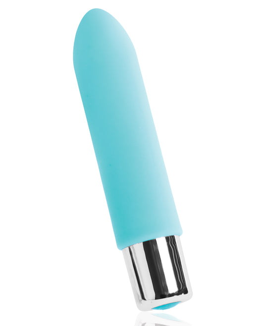 VeDO Bam Mini Rechargeable Bullet Vibe in Turquoise with 10 Modes