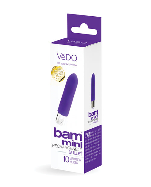 VeDO Stimulator Rechargeable Bullet Vibrator Waterproof Whisper-Quiet Design for Intense Pleasure