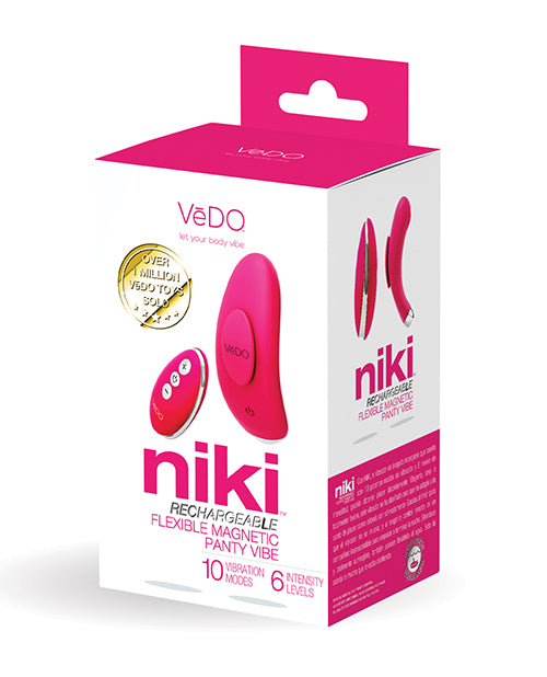 VeDO Panty Vibe Rechargeable Bendable Silicone Design with 10 Mode Stimulation for Discreet Wearable Pleasure