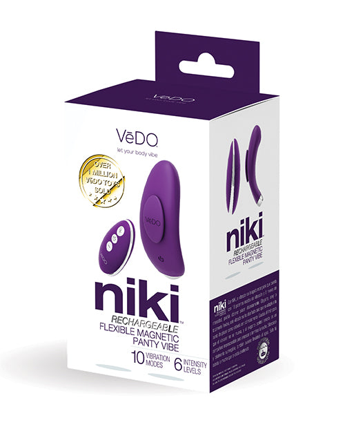 VeDO Panty Vibe Rechargeable Bendable Silicone Waterproof Design for Discreet Stimulation