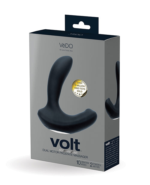 VeDo Prostate Massager Rechargeable Silicone Adjustable Shaft and Perineum Vibration for Prostate Health
