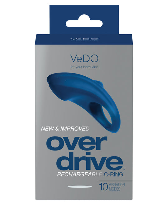 VeDO Stimulator Rechargeable C Ring Powerful Vibrations Splashproof Design for Couple Intimate Play