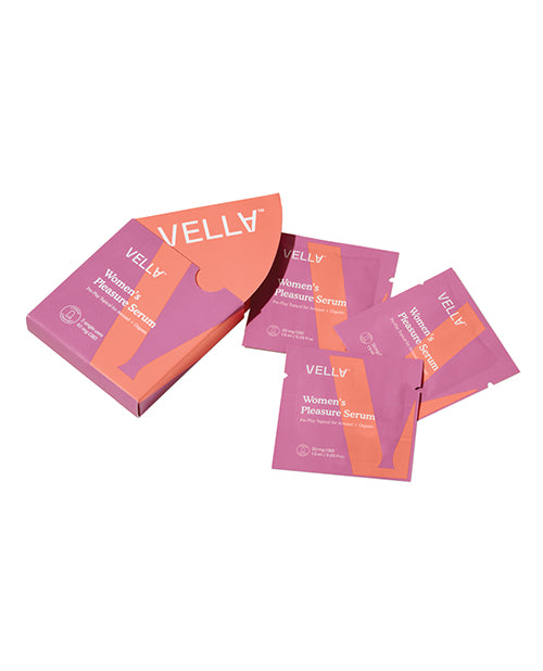 Vella Women's Pleasure Serum CBD Topical Lubricant Water-Based Formula for Enhanced Intimate Sensation